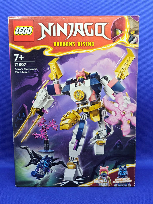 LEGO Ninjago Dragons Rising Sora’s Elemental Tech Mech 71807 Sealed 20240
