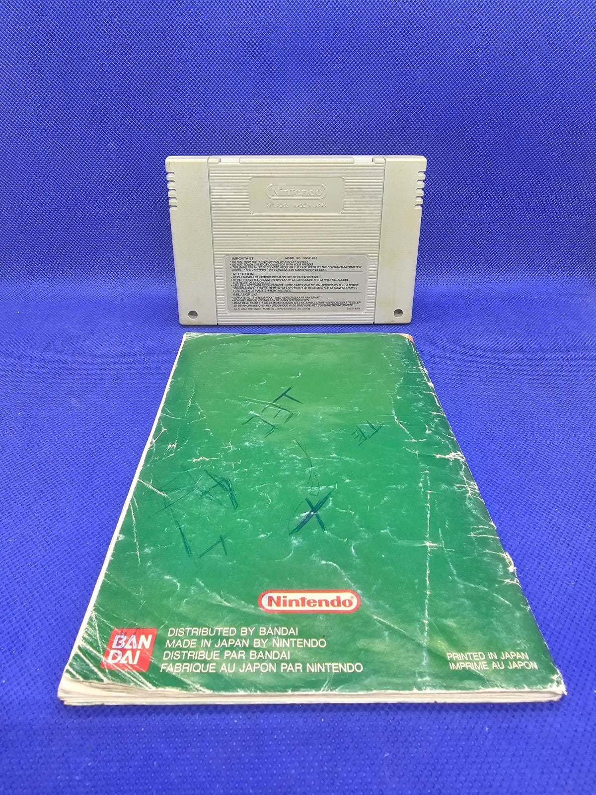 Super Soccer Super Nintendo SNES PAL FAH Cartouche + Notice Nintendo1