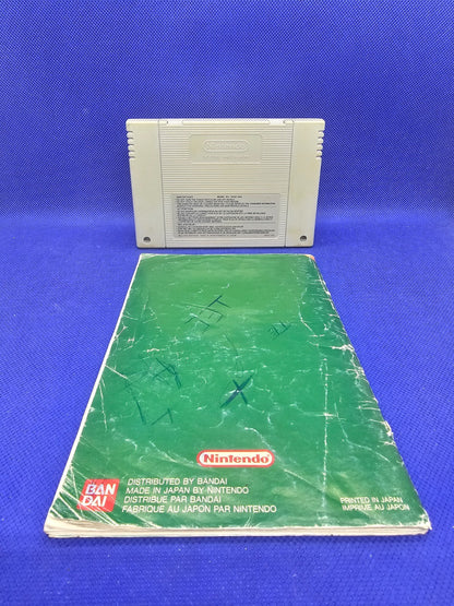 Super Soccer Super Nintendo SNES PAL FAH Cartouche + Notice Nintendo1