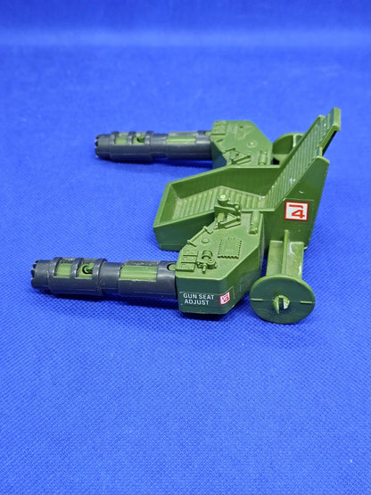 GI Joe HAVOC Tourelle Double Canon Heavy Articulated Vehicle Hasbro 19862