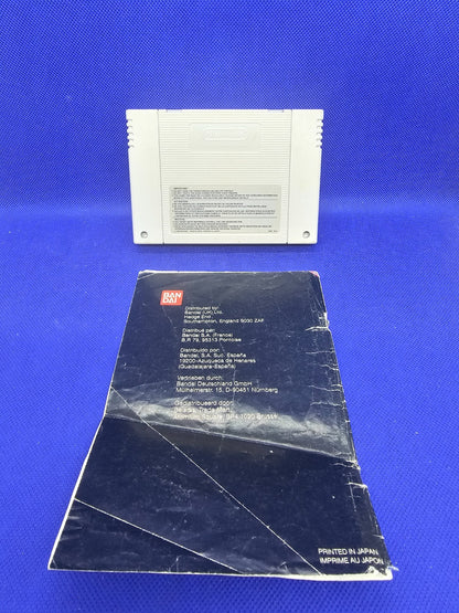 Mighty Morphin Power Rangers Super Nintendo SNES Bandai Notice vide3