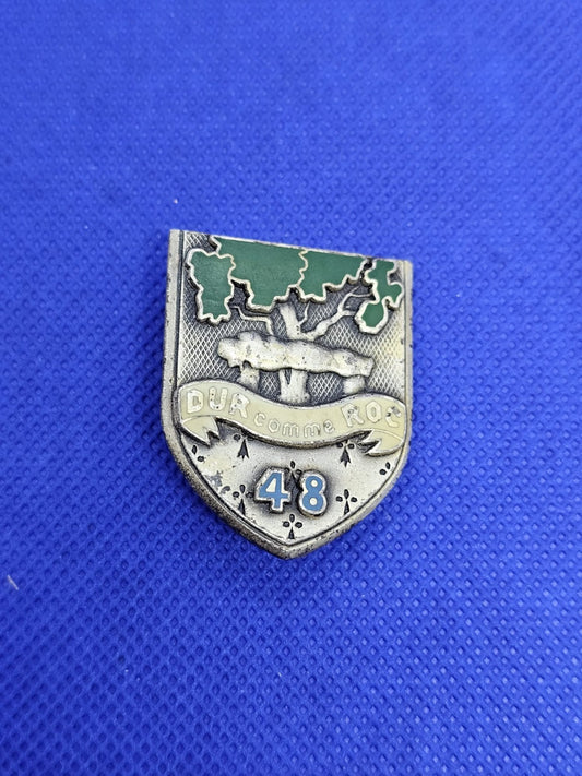 Insigne 48e Régiment Infanterie Drago Paris G2388 DUA comme ROC Armée française0