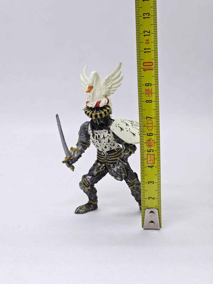 Figurine Chevalier au Cygne, Plastoy, années 2000, 10 cm