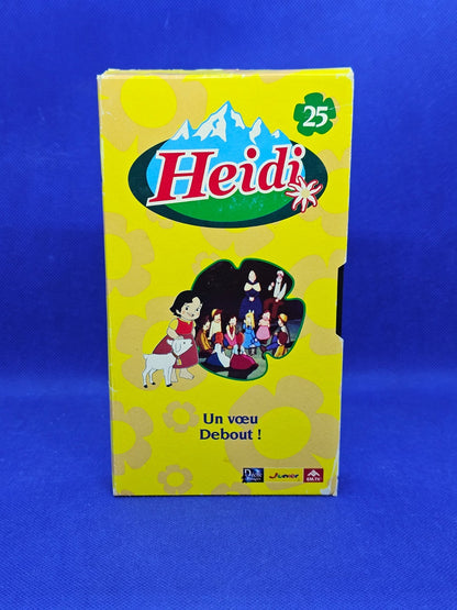 Heidi VHS 25 Un Vœu Debout RBA Fabbri 2004 Dessin Animé Vintage0