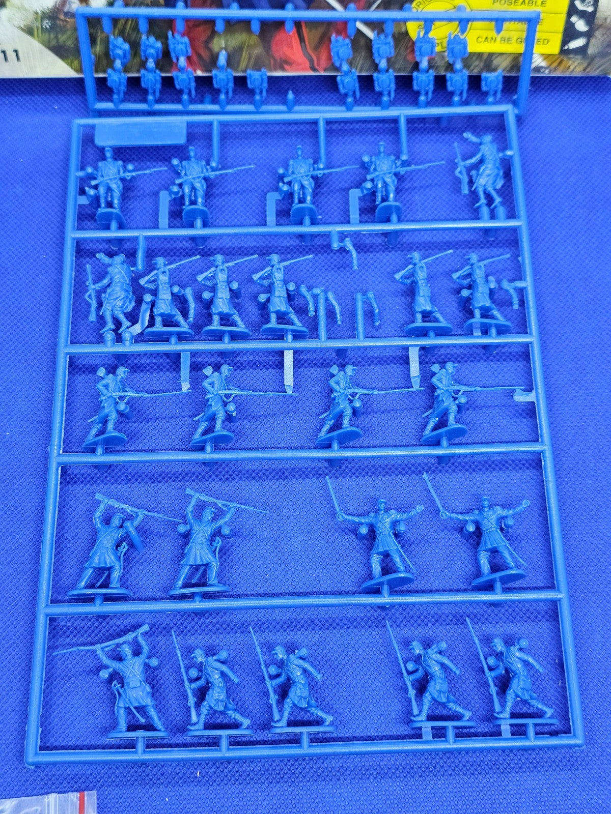 EMHAR French Infantry Crimée Franco Prussienne 1870 Figurines 172 EM72113