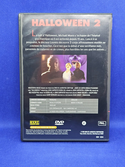 Halloween 2 DVD Les Plus Grands Films d Angoisse DVDY Films Zone 2 PAL1