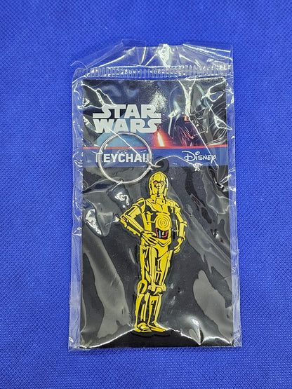 Porte-clés C-3PO Star Wars Pyramid International RK38347C Disney Neuf Emballé0