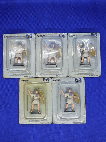 Lot 5 Vélès IIIe Siècle Av JC Fabbri Italeri 54 mm SD007 Sous Blister0