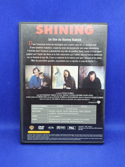 Shining DVD Stanley Kubrick Warner Les Plus Grands Films Angoisse PAL1