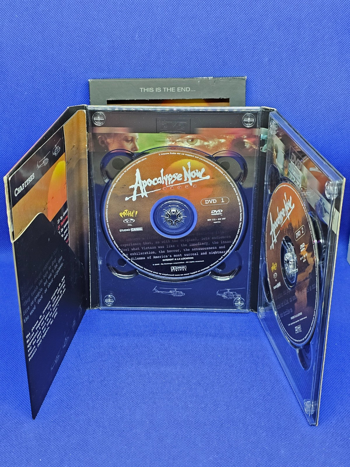 Apocalypse Now Redux DVD Collector, Guerre Cinéma, Pathé StudioCanal, 2002, Vers2