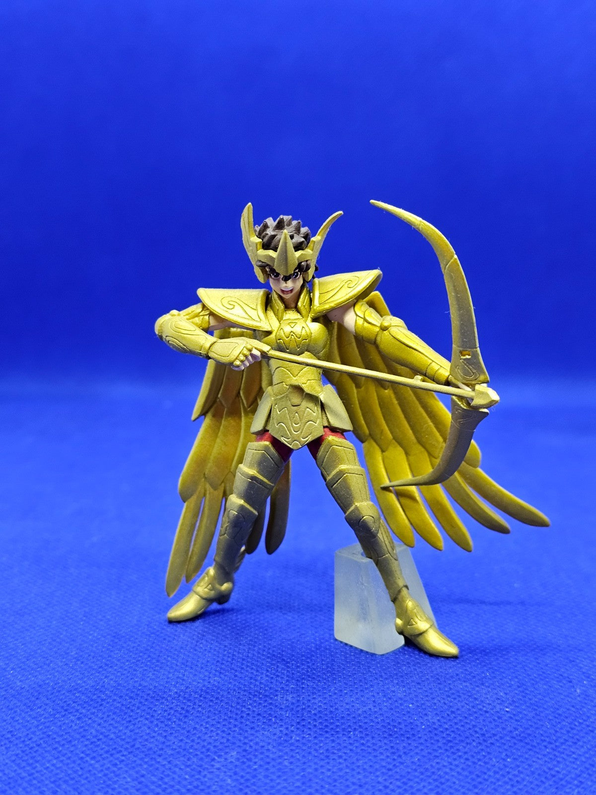 Seiya du Sagittaire Figurine Gashapon Saint Seiya, Bandai, 2005, 10 cm0