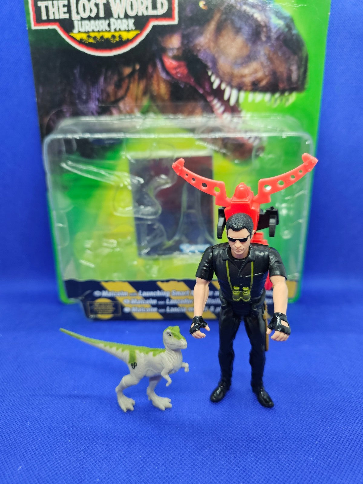 Ian Malcolm The Lost World Jurassic Park Kenner 1997 opened0