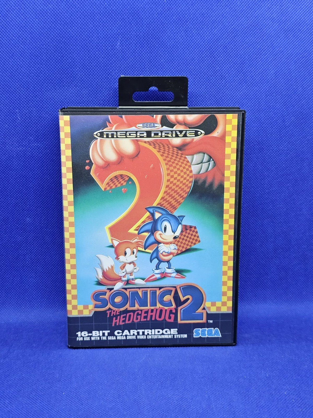 Sonic the Hedgehog 2 Sega Mega Drive PAL Complet Boîte Notice 19920