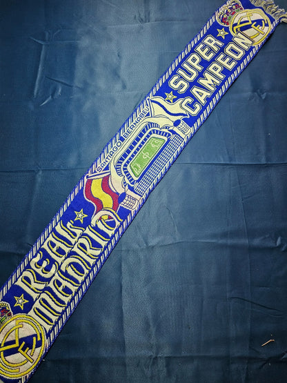 Écharpe Real Madrid Super Campeón Santiago Bernabéu Supporter Football0