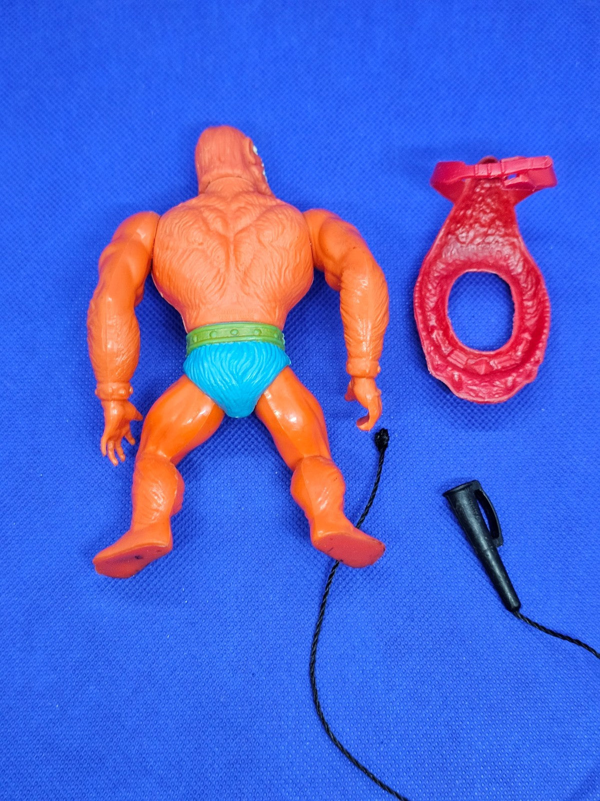 Beast Man Le Monstre MOTU Mattel 1981 Made in France Vintage avec accessoires5