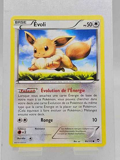 Carte Pokémon Évoli, XY, Origines Antiques, 2014, 80/111