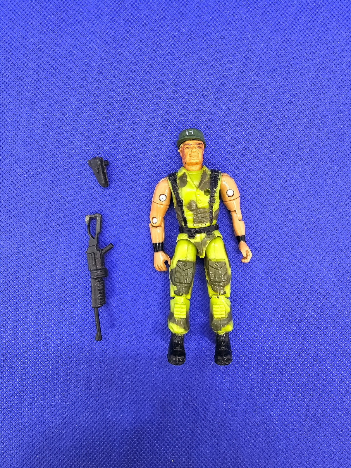 Figurine Major Muscle American Defense REMCO 1986 GI Joe KO militaire 10 cm1