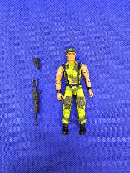 Figurine Major Muscle American Defense REMCO 1986 GI Joe KO militaire 10 cm1