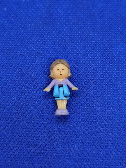 Pixie Doll, Polly Pocket Pixie’s Homework Ring, Bluebird Toys, 1989, 2,5 cm0