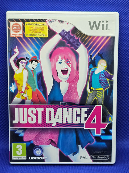 Just Dance 4 Nintendo Wii PAL Ubisoft 2012 Complet Jeu De Danse0