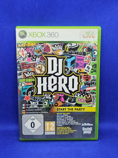 DJ Hero Xbox 360 PAL Europe Not For Resale Activision 2009 Complet Avec Notice0