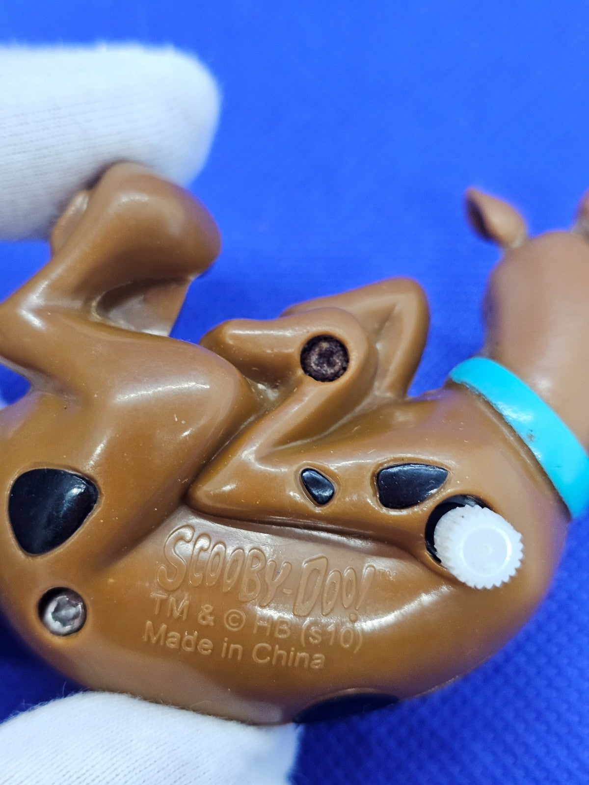 Figurine Scooby‑Doo mécanique Jouet vintage Scooby Doo en plastique 8 cm3