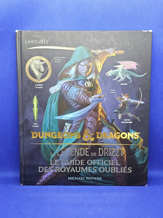 Dungeons Dragons La Légende de Drizzt Livre Guide Officiel Royaumes Oubliés Laro0