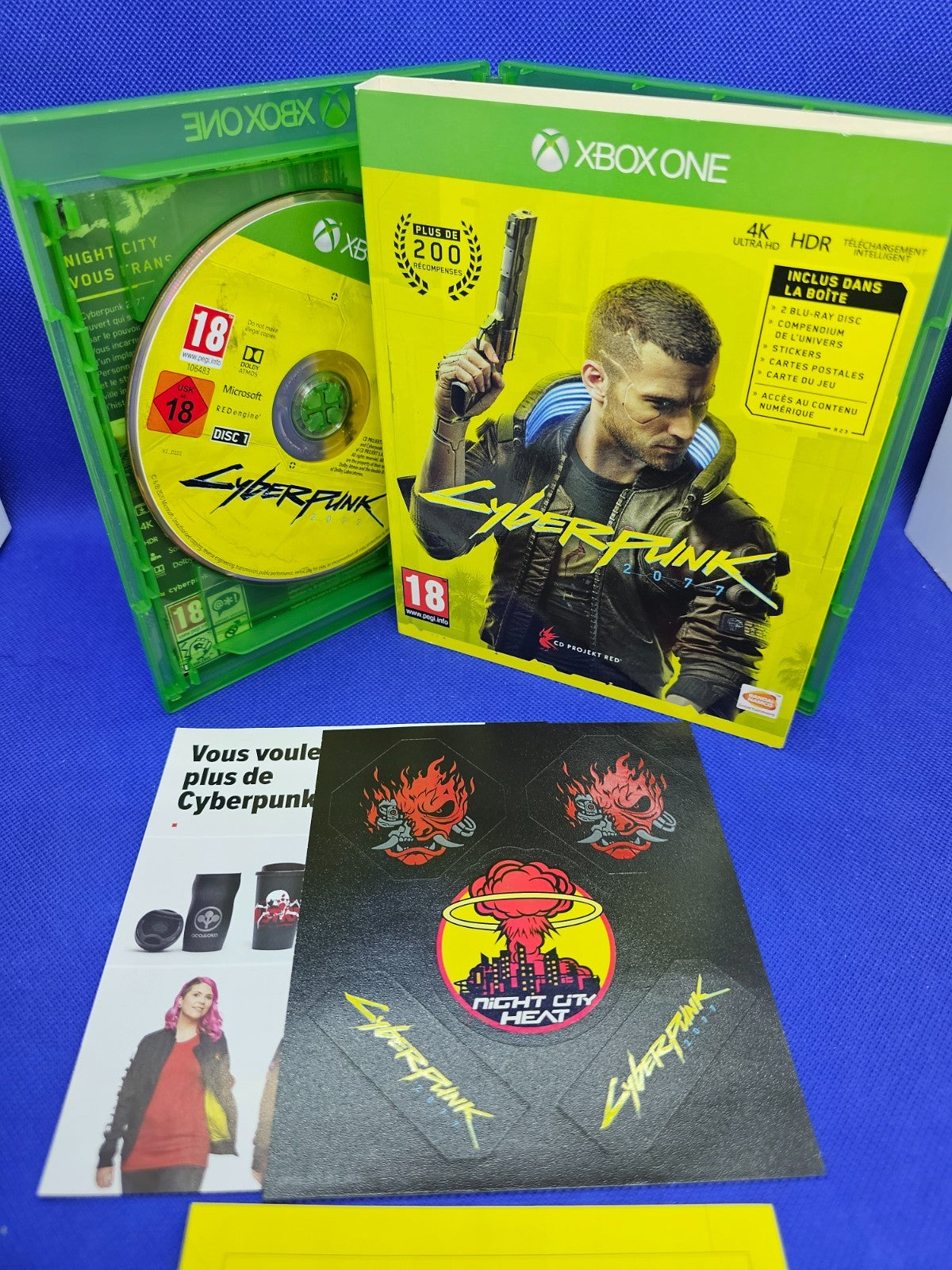 Cyberpunk 2077 Français, Xbox One, CD Projekt Red, 2020, Complet5