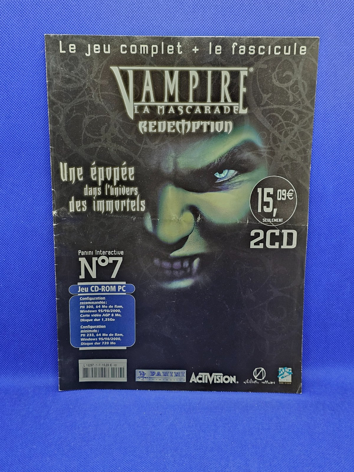 Fascicule Vampire La Mascarade Redemption Panini Interactive N7 PC Activision0
