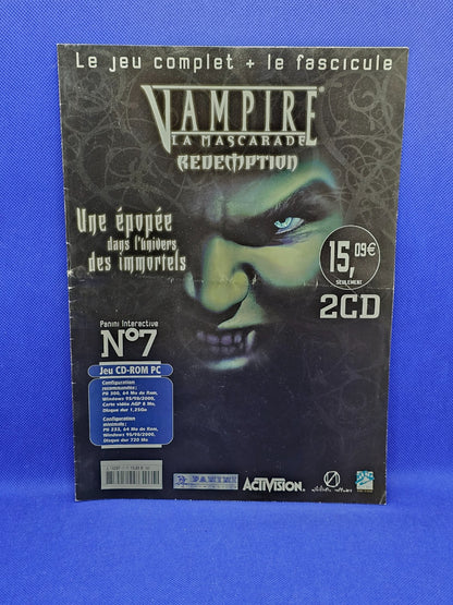 Fascicule Vampire La Mascarade Redemption Panini Interactive N7 PC Activision0