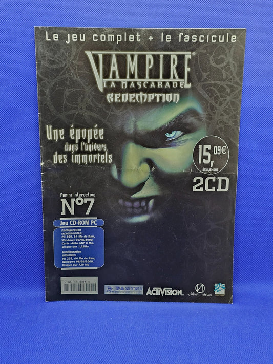 Fascicule Vampire La Mascarade Redemption Panini Interactive N7 PC Activision0