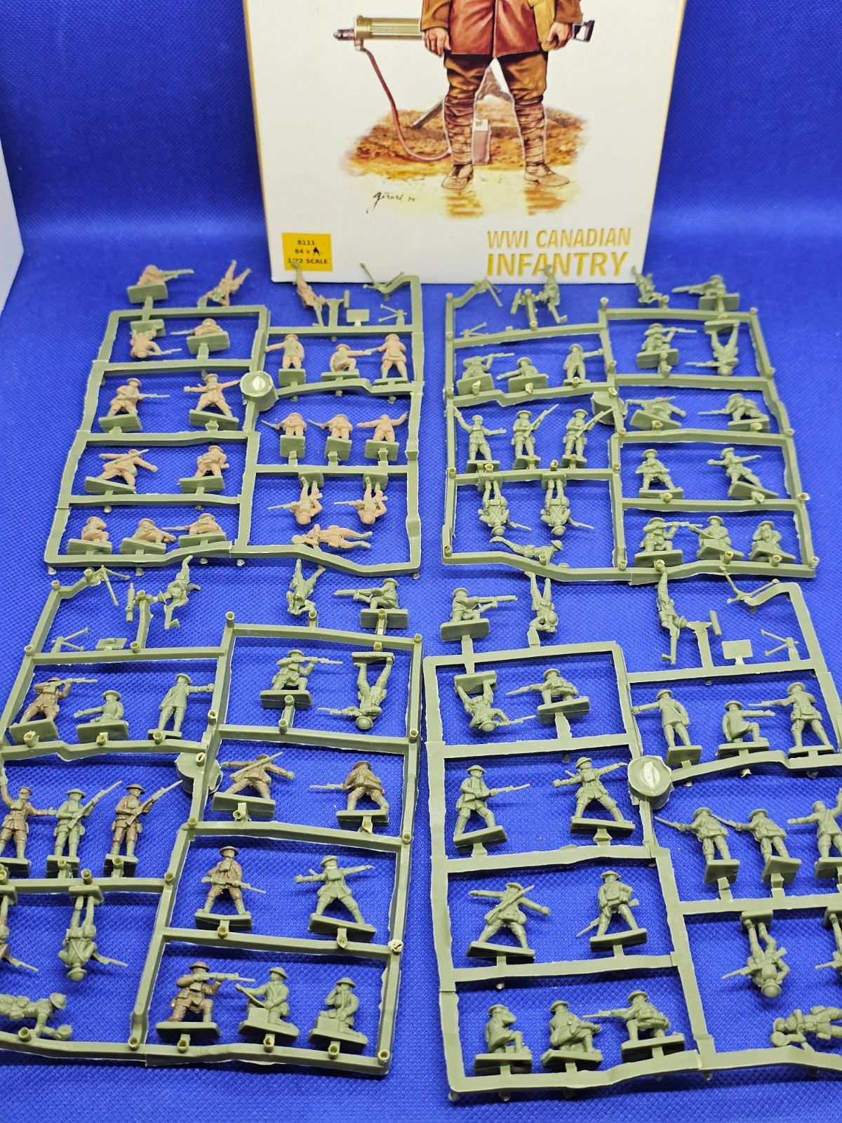 HaT WWI Canadian Infantry 84 Figurines Première Guerre mondiale 8111 1722