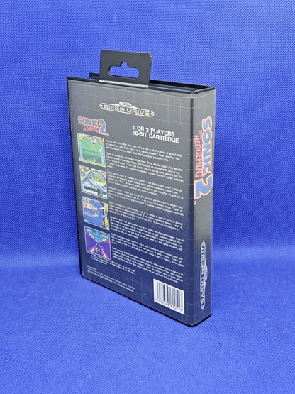 Sonic the Hedgehog 2 Sega Mega Drive PAL Complet Boîte Notice 19922