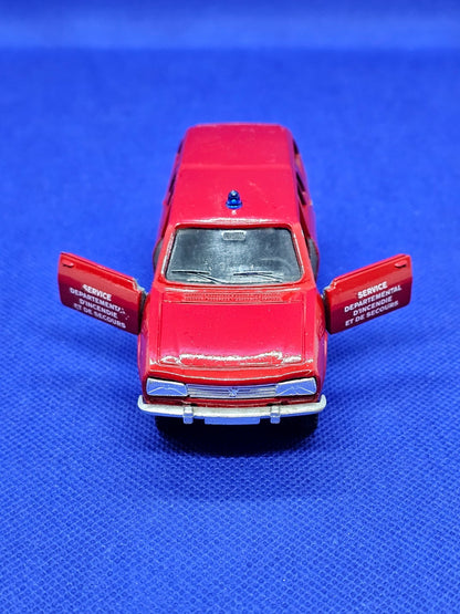 Peugeot 504 Break Pompiers SDIS Solido 1974 143 Made in France3