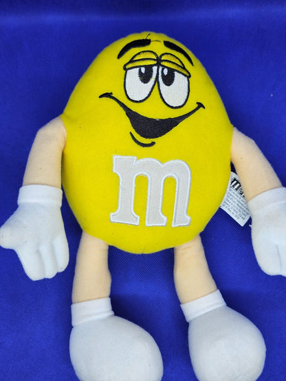 Peluche M&M’s Yellow Mars Officiel Vintage 22 cm2