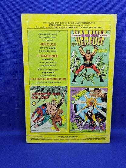 Strange 195 Le Journal de Spider Man Marvel Lug Mars 1986 BD Comics Vintage1