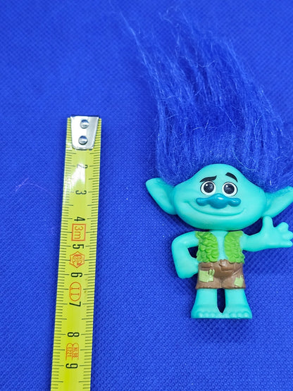 Branch Les Trolls DreamWorks Hasbro 2015 cheveux bleus 7.5 cm4