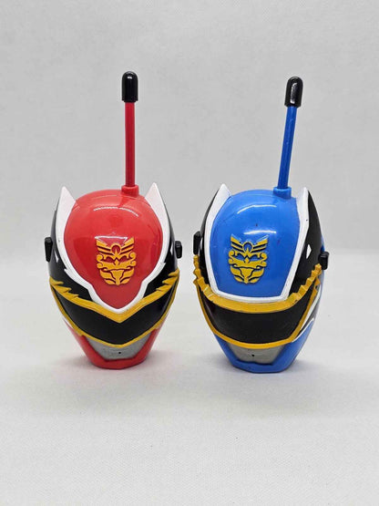 Lot 2× Walkie‑Talkies Power Rangers Megaforce, IMC Toys 2013, testés