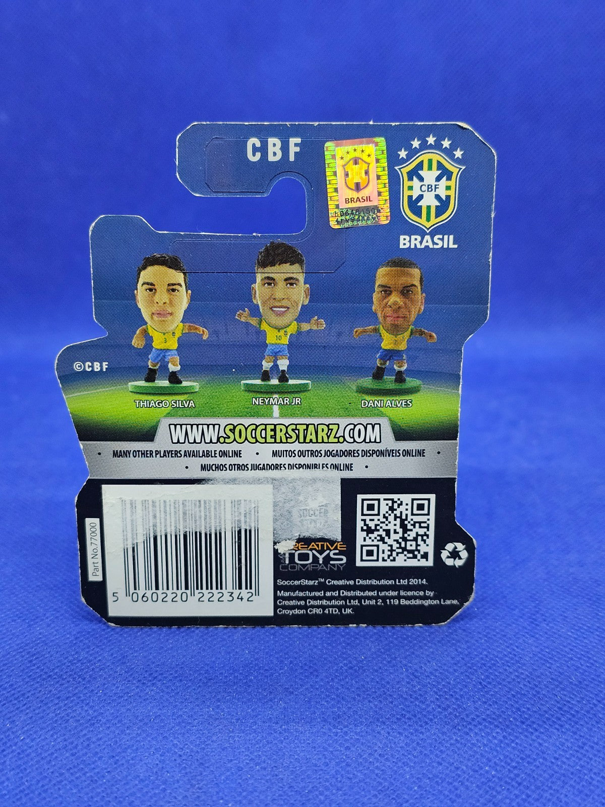 Oscar Brésil CBF SoccerStarz Seleção Brasileira Creative Distribution 2014 5 cm1