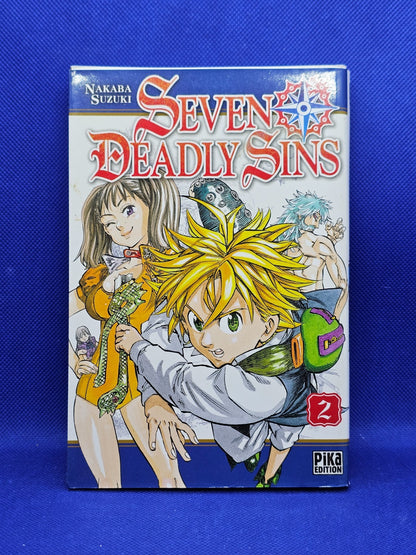 Seven Deadly Sins Tome 2 Manga Pika Nakaba Suzuki VF Shonen 20140