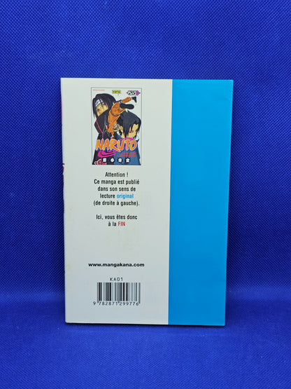 Naruto Tome 25 Manga Shonen Kana Masashi Kishimoto 20061