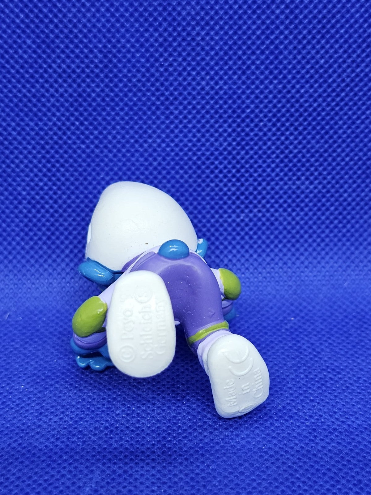 Schtroumpf BMX 40252 Super Smurfs Schleich Peyo 1998 figurine seule1