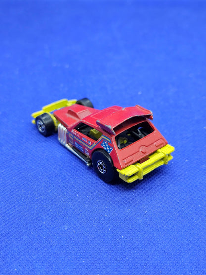 Greased Gremlin AMC Hot Wheels Mattel Malaysia 1978 Rouge 7 cm1