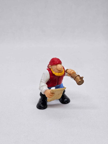 Pirate Navigator Map, Great Adventures, Fisher-Price, 1995, Figurine