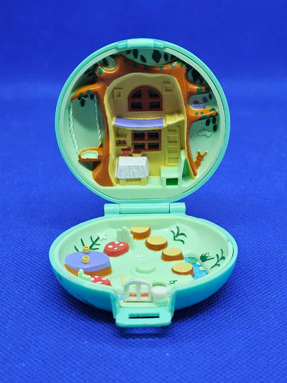 Polly Pocket Jeweled Forest Bluebird 1992 Woodland Realm vintage incomplet3
