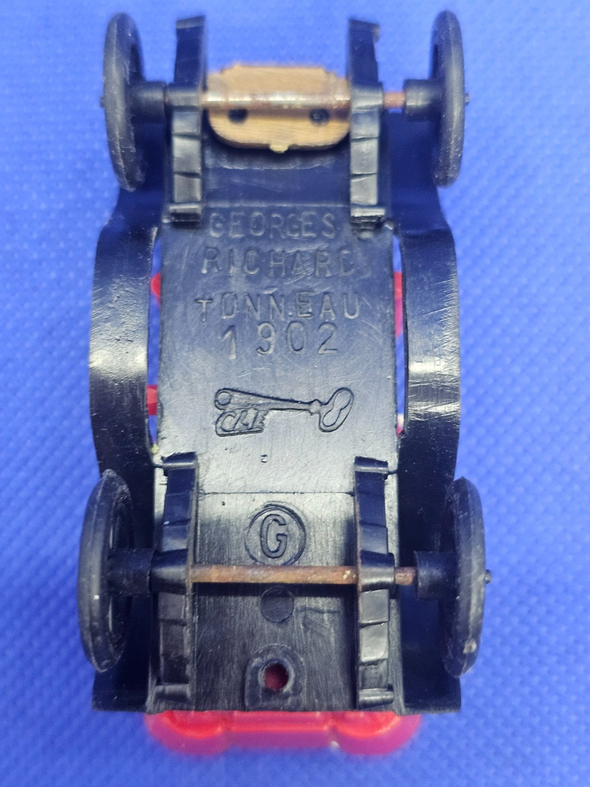 Georges Richard Tonneau 1902 Miniature Huilor Clé France 1960 1502