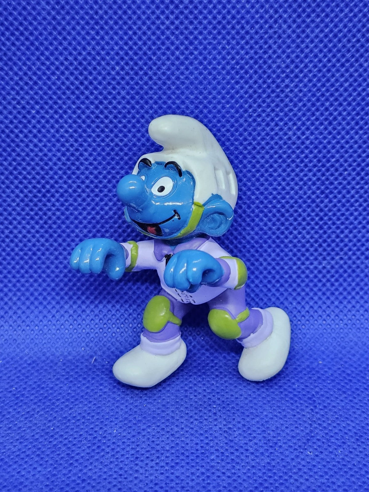 Schtroumpf BMX 40252 Super Smurfs Schleich Peyo 1998 figurine seule0