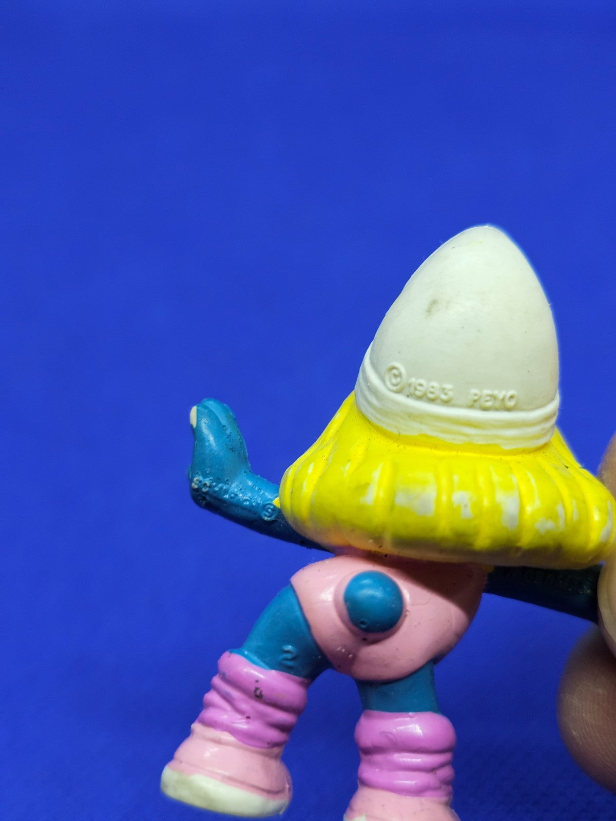 Schtroumpfette Aérobic 20183 Les Schtroumpfs Schleich Peyo 1985 5.5 cm2