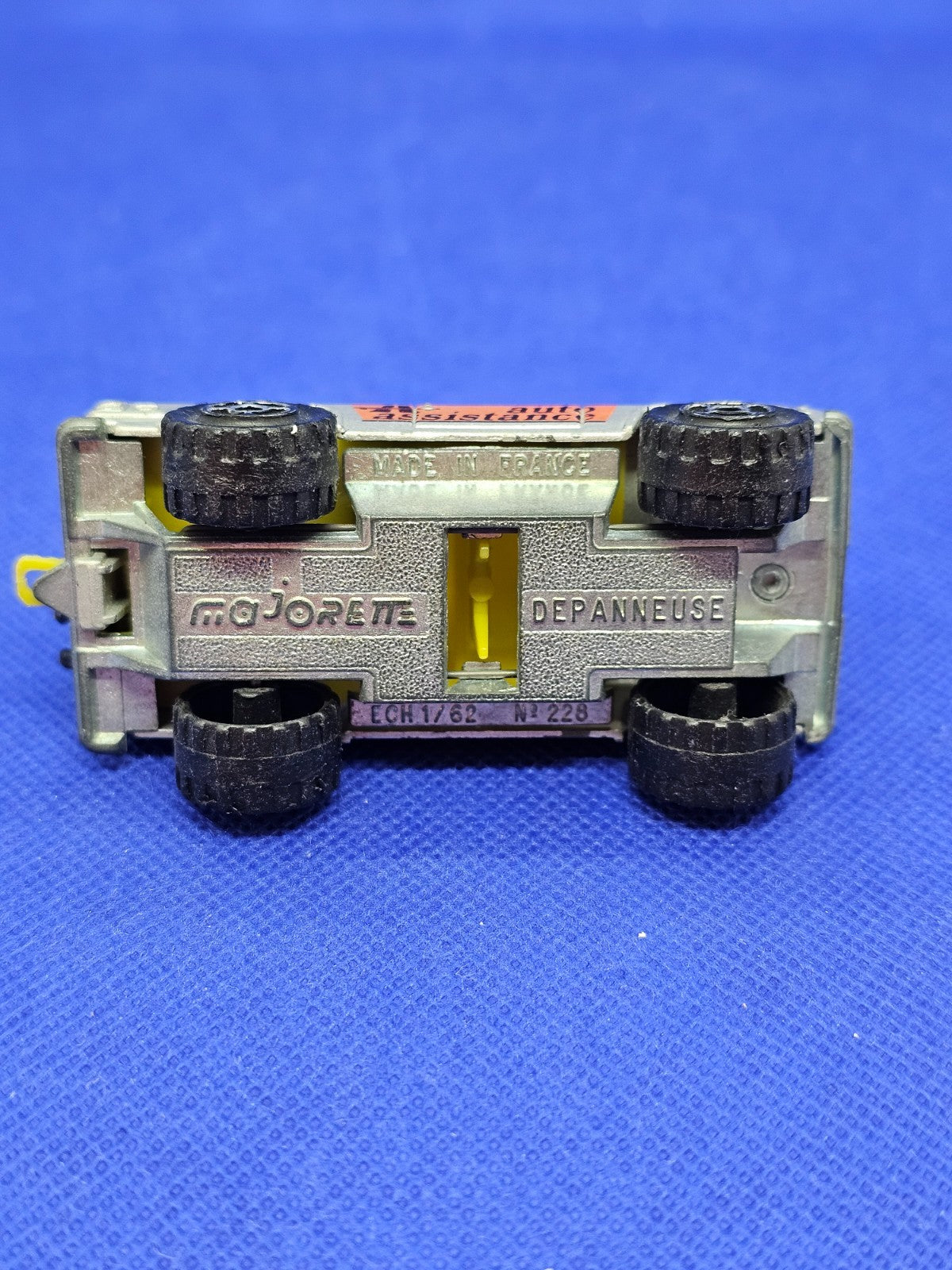 Chevrolet Dépanneuse Auto Assistance Majorette 228 Made in France 162 Gris3