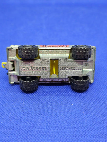 Chevrolet Dépanneuse Auto Assistance Majorette 228 Made in France 162 Gris3